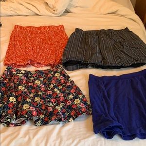 Lot of 4 skirts